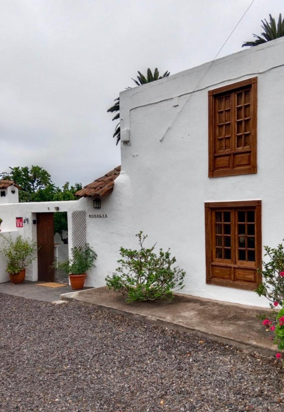 Casa Canaria Tradicional Rosalia Los Silos Eksteriør billede